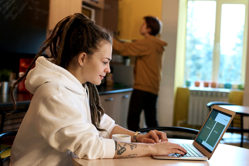 Remote working using online tools
