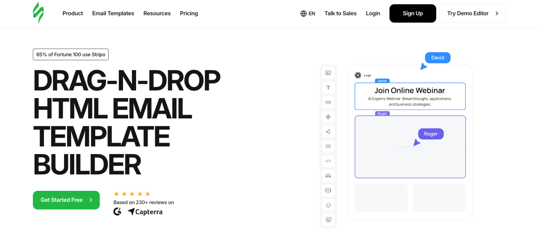 best email newsletter templates with Stripo